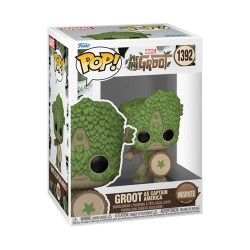 Pop Marvel: We Are Groot  Groot Captain America 1392